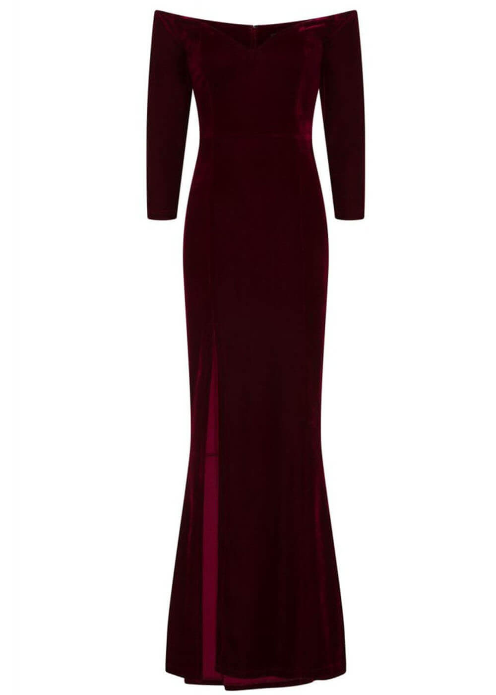 Collectif anjelica velvet maxi dress cheap